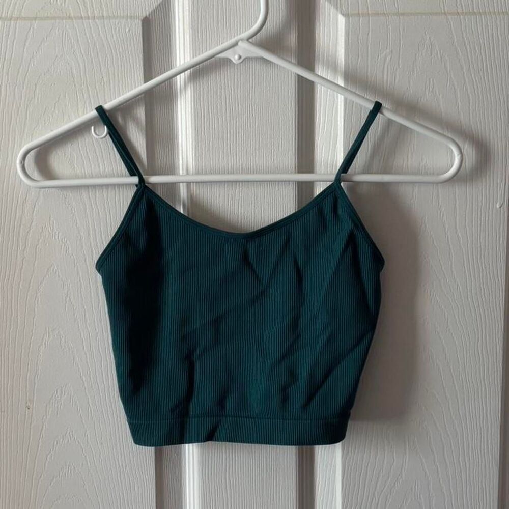 Wild-fable Women's Green  Crop-top